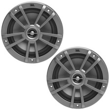JBL Marine Stage 6 6.5" 2-Way Marine Audio Multi-Element Gray Speakers Pair 