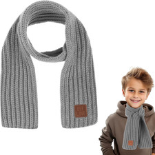 Warm Kids Winter Knit Scarves Soft Knitted Neck Warmer Scarf Warm Scarves Wrap f