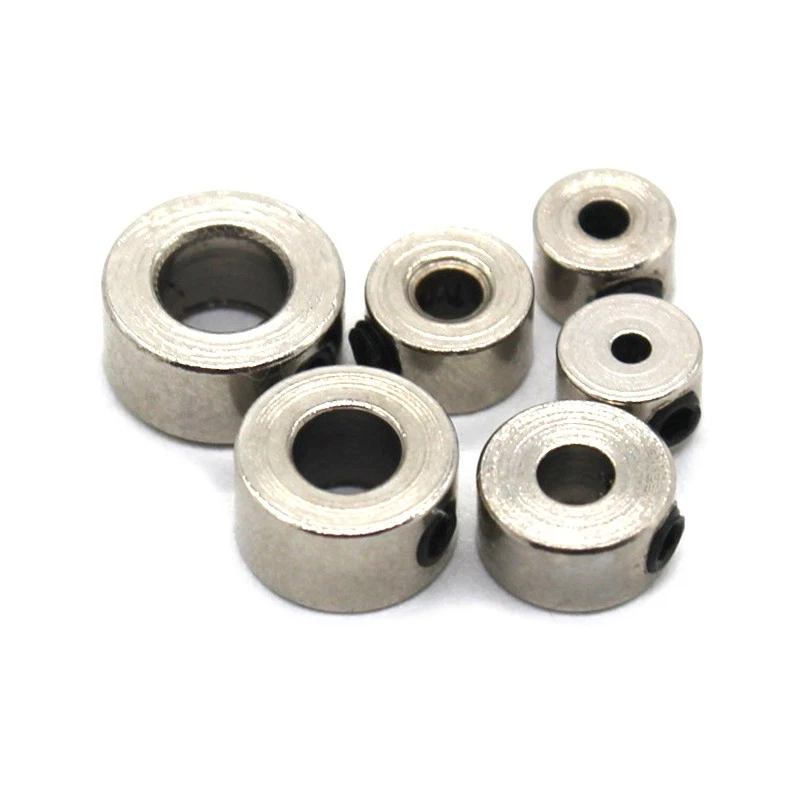 Shaft Collar Stainless Steel Clamp Collar M3 Grub Screw ID-φ1.05-5.05mm Modeling - Image 3 of 4