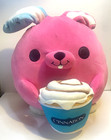 Zuru Snackles Britney Cinnabon Bunny 14" Super Sized Pink Plush Stuffed Animal