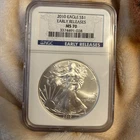 2010 American Silver Eagle Early Releases NGC MS70