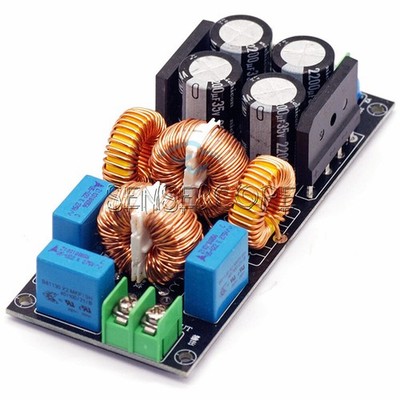 4A 10A 20A Power Filter EMI Module Audio Amplifier High Frequency Filter Board