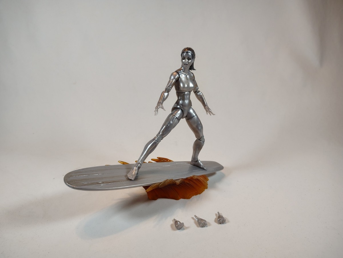 Figurine Marvel Legends Silver Surfer – The Fantastic Four First Steps – Hasbro 15 Cm