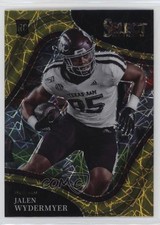 2022 Panini Select Draft Picks Field Level Gold Lazer Prizm Jalen Wydermyer 1b9b
