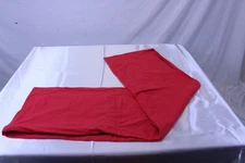 Infinity Scarf Red Solid Color 9" x 35"