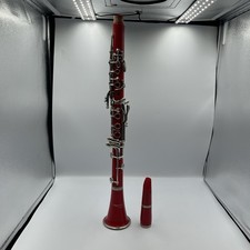 Mendini Red Clarinet by Cecilio. MCT-R Bflat ...