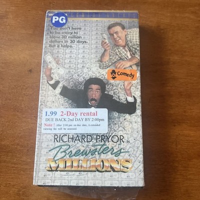 Brewster's Millions (2001, VHS) Richard Pryor, John Candy