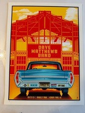 Dave Matthews Band Poster 9/22/2019 Asbury Park NJ Signed A/P Artist Proof