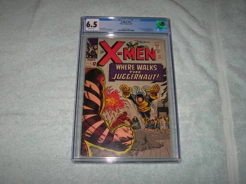 X-Men #13 Very Nice Silver Age Superhero Vintage Marvel Comic 1965 CGC 6.5