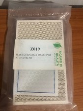 Z019 PIASTRA DI RICAMBIO CERAMICA 135X81 PER STUFA SICAR METANO/GPL