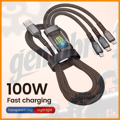 Brand New Three In One Data Cable Universal Fast Charging Data Cable Spot Stocks