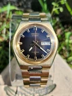 Vtg 1979 Seiko Two-Tone 7009-8079 Men's 37mm Chocolate Dial Watch Automatic!!!