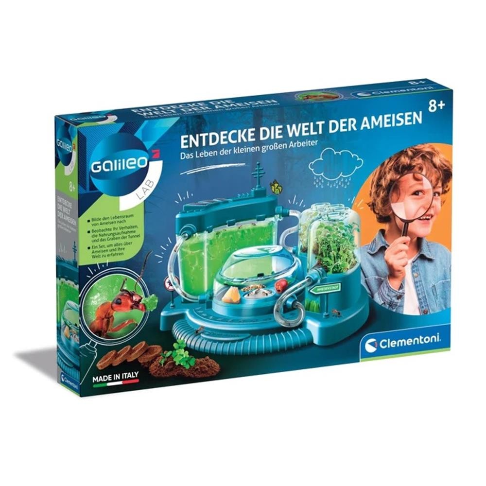 Лаборатория Clementoni Galileo лаборатория экспериментальных исследований в Амейзене ab 8 J 6890₽