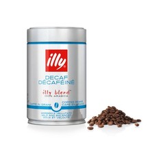 illy Kaffee Kaffeebohnen Entkoffeiniert 250g Dose ganze Espressobohnen