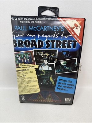 Paul McCartney Give My Regards To Broad Street Commodore C64 Game