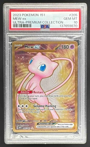 2023 Pokemon Scarlet Violet 151 Ultra Premium Promo 205 Mew ex PSA 10 137659870