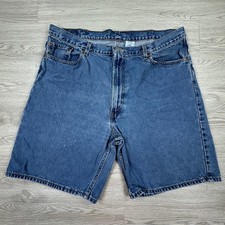 Levi's Men's Shorts 550 Relaxed Fit Denim Blue W42 Medium Wash Cotton