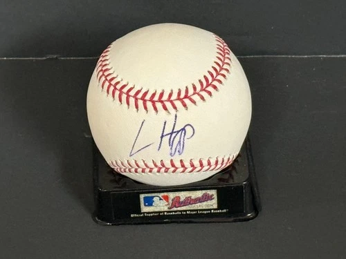 Ian Happ Chicago Cubs Auto Signed MLB Baseball JSA Sticker _