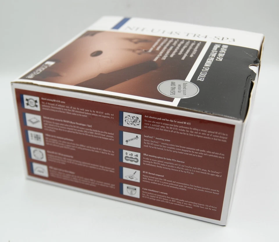 NEW NH-U14S TR4-SP3, Premium-CPU Cooler for AMD sTRX4/TR4/SP3 (140mm, Brown) - Image 4 of 4