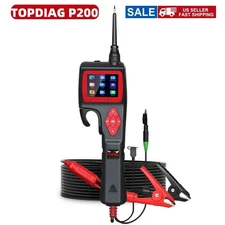 TOPDIAG P200 Automotive Electrical Circuit System Tester for Car Truck Motorcyce