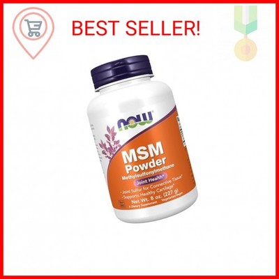 NOW Foods Supplements, MSM (Methylsulfonylmethane) Powder, Supports Healthy Cart