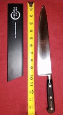 Sabatier Deg Deglon Inox Chef Knife 10" Stainless Steel Blade France