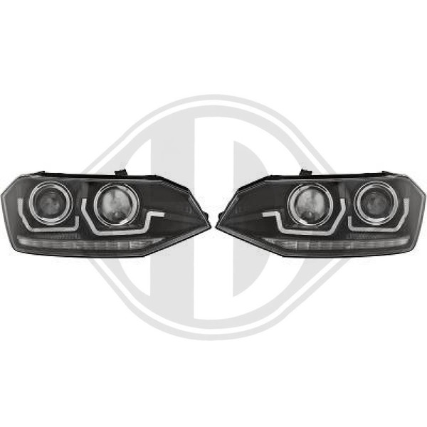 2209386 Scheinwerfer Satz FüR Vw Polo Vi (AW1, BZ1)-image