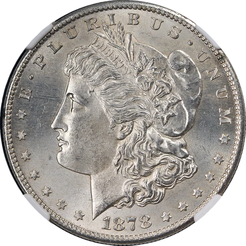 1878-S Morgan Silver Dollar NGC MS63 Nice Eye Appeal Strong Strike