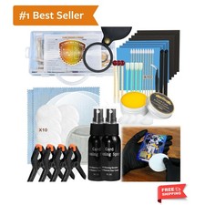 17-in-1 Card Cleaning Kit, Card Care Polishing Restoration with Plastic Case,...