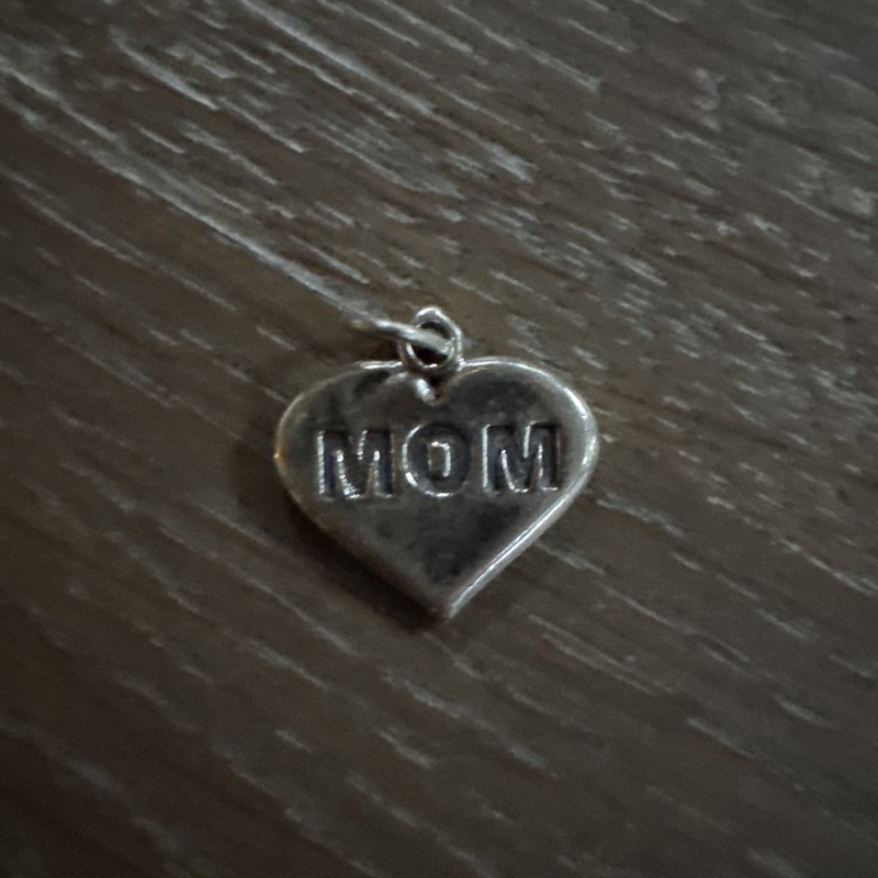 New Sterling Silver 925 Heart Mom Charm Jewelry Bracelet Pendant