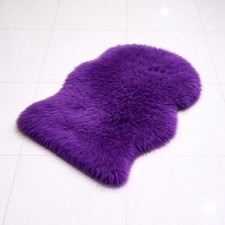 Large Faux Fur Sheepskin Rug Fluffy Mat Room Sofa Hairy Mat Shaggy Floor Carpet