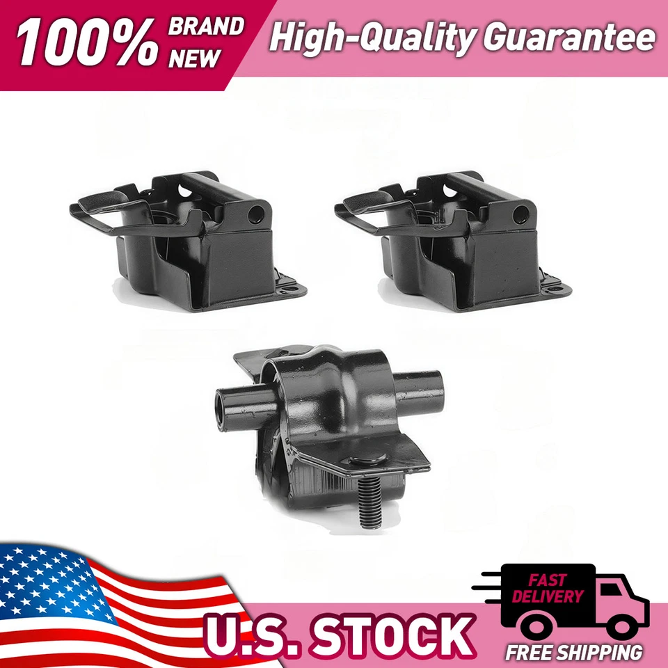 Engine Motor Mount Kit Motor Engine Mount for Dodge B150 1992 1993 3.9L V6 - Изображение 2 из 4