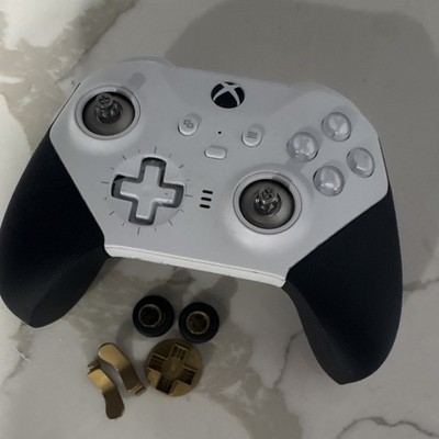 Microsoft Xbox Elite Series 2 Wireless Controller White/Black w/ Gold Paddles