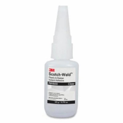 Scotch-Weld 405-051115-25222 0.7 oz Plastic & Rubber Instant Adhesive Bottle ...