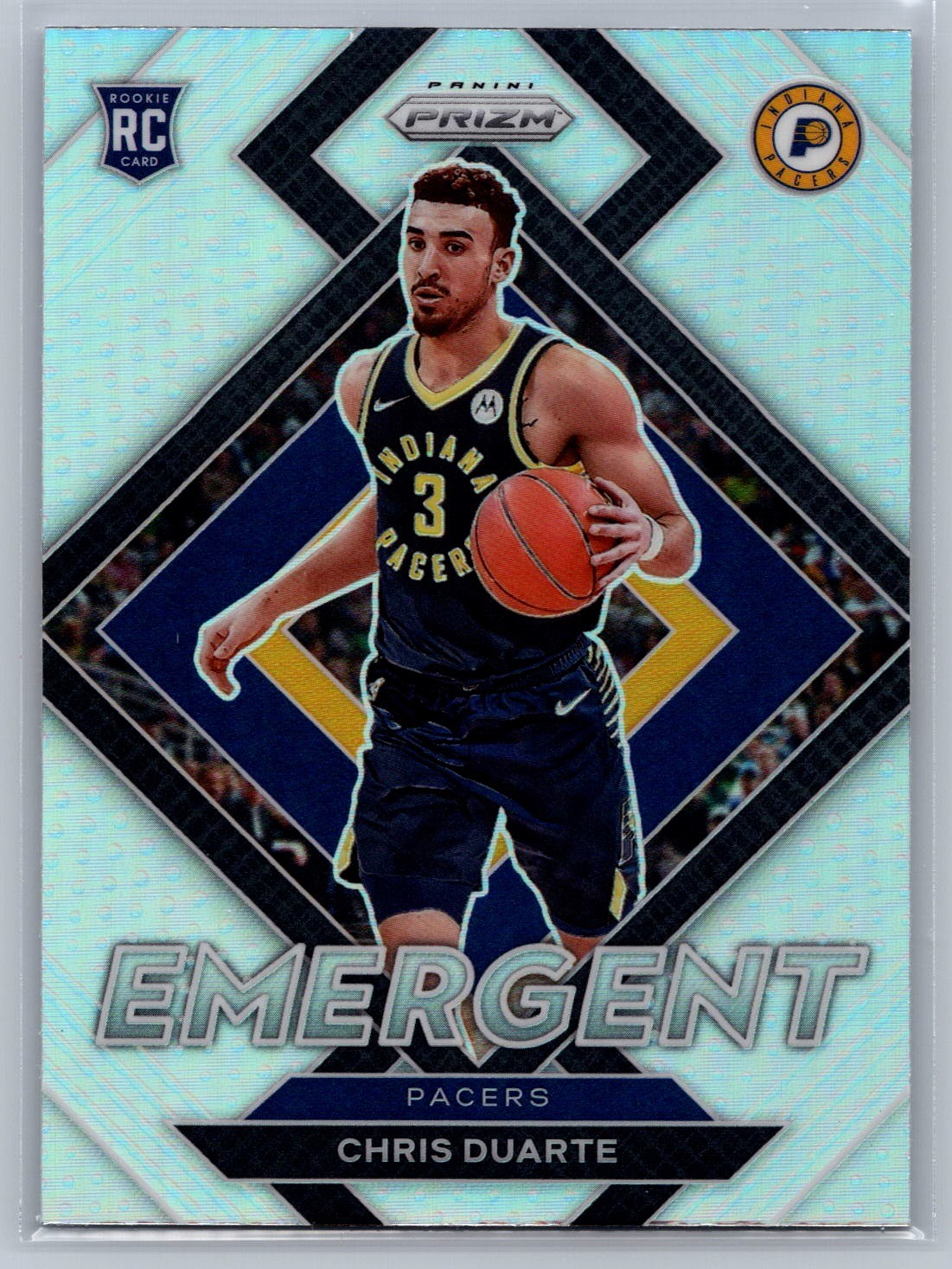 Chris Duarte 2021-22 Prizm Rookie Emergent Prizms Silver #14