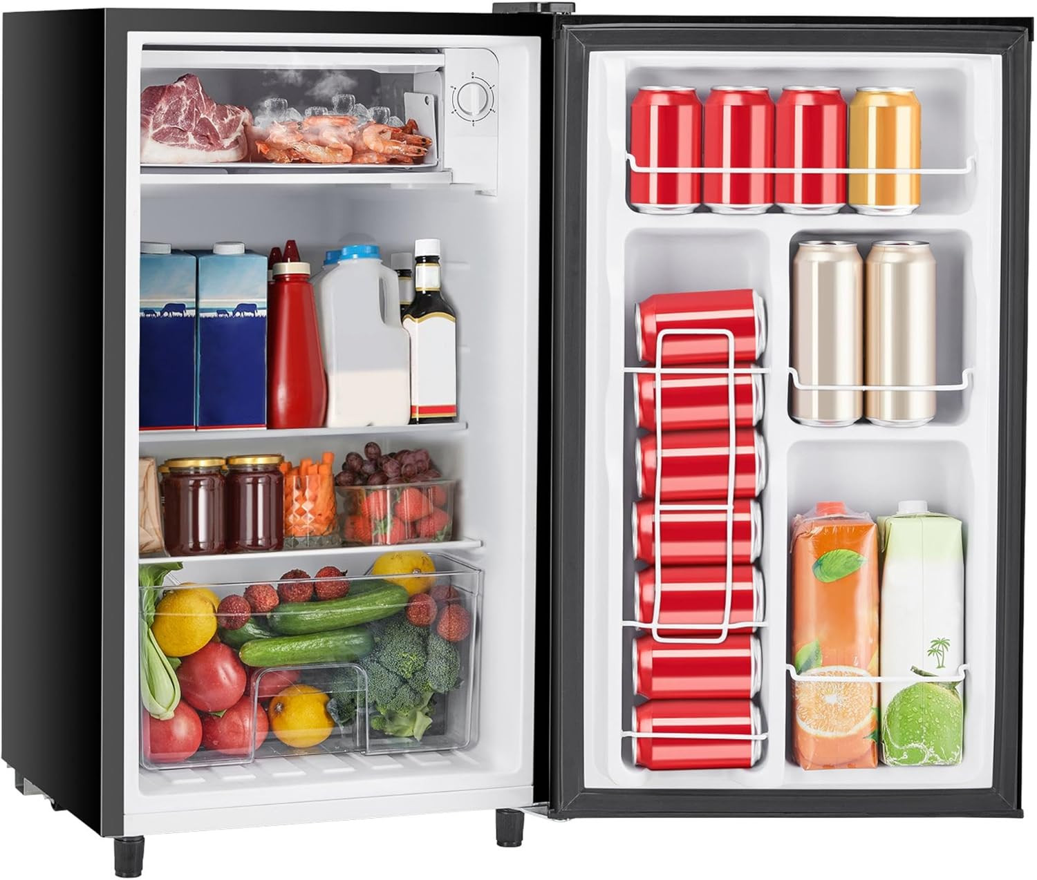 With Freezer Small Refrigerator Single Door Ad