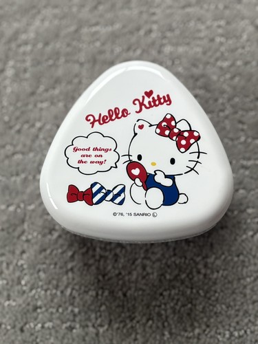 Sanrio Hello Kitty Red and White Onigiri Maker Mold Case Made in Japan