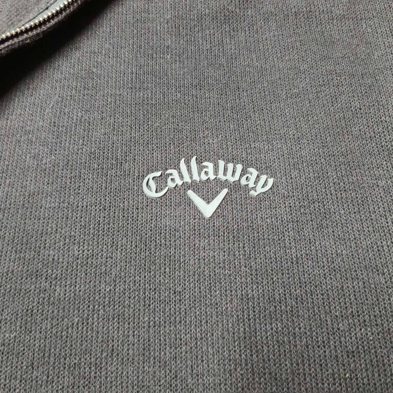 Callaway Men’s 1/4 Zip Pullover Sweater Black Long Sleeve Golf Attire Size XXL image 7