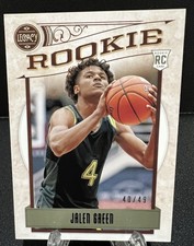 2021 Panini Chronicles Draft Picks Legacy Jalen Green #338 Purple 40/49