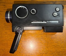 Kodak Instamatic M6 Super 8 Movie Camera Zoom Lens Powers On Motor Runs