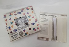 K Company Scrapbook Multi Dot 8" x 8" window scrapbook