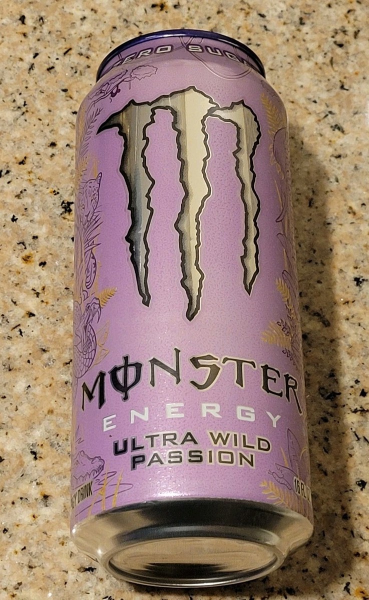 NEW MONSTER ENERGY ULTRA WILD PASSION ZERO SUGAR 16 FL OZ CAN | eBay