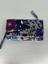 Vera Bradley RFID Accordion Wristlet Wallet Bengal Lily