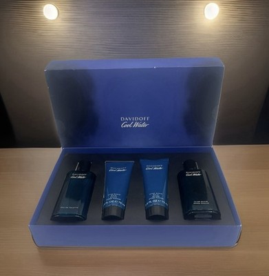 Davidoff Men's Cool Water 4 PCS GIFT SET FOR MEN