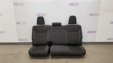 24 Chevy Silverado 1500 Custom Rear Seat Assembly Black Cloth Crew Cab 24 Chevy Silverado 1500 Custom Rear Seat Assembly Black Cloth Crew Cab