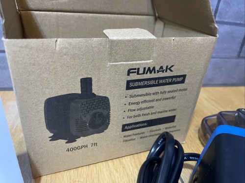 Bomba de agua sumergible FUMAK 400 GPH 7 pies - Imagen 6 de 6