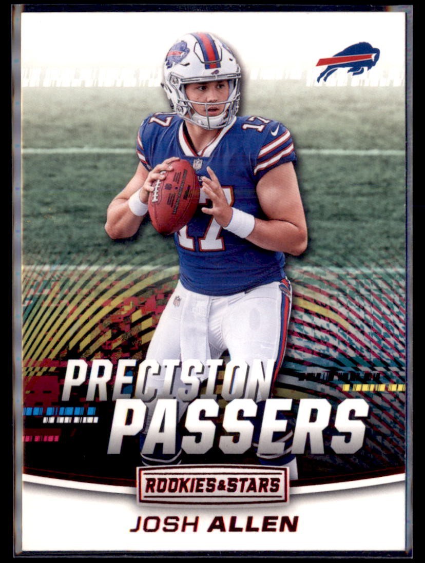 2018 Panini Rookies and Stars Football Precision Passers Josh Allen Bills PP-17