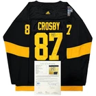Sidney Crosby SIGNED 2019 NHL Stadium Series Adidas Penguins Jersey w/ JSA LOA