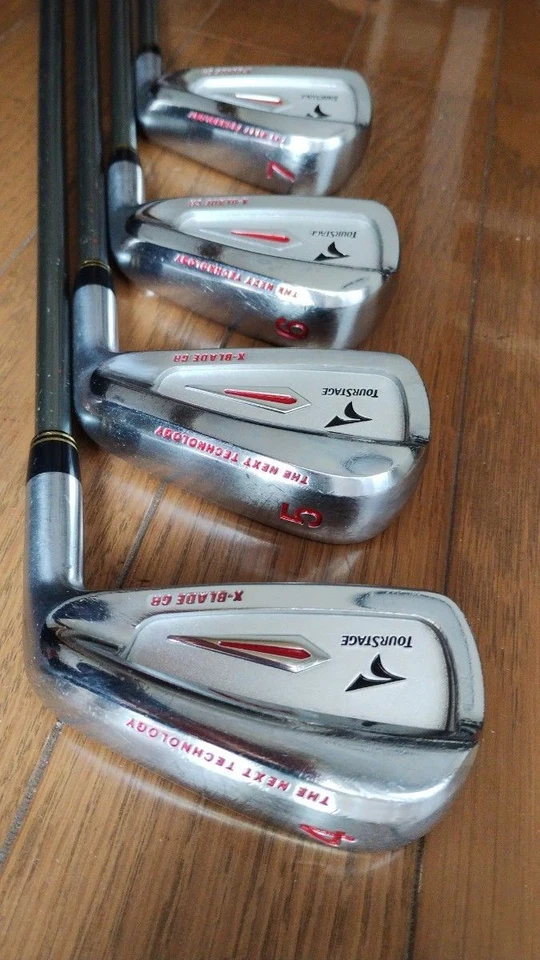 Bridgestone TourStage X-Blade GR Irons #4-9,Pw(7Clubs)/Carbon/Flex:Stiff - Image 3 of 4