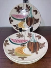 Red Wing Pottery TAMPICO Watermelons - Lot of 4 Salad Plates